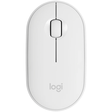 Periferice - LOGITECH M350S Pebble 2 Bluetooth Mouse - TONAL WHITE - DONGLELESS