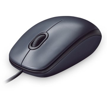 LOGITECH M90 Corded Mouse - GREY - USB - EWR2 [2]