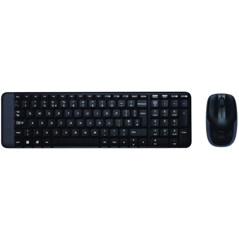 Periferice - LOGITECH MK220 Wireless Combo - BLACK - US INT'L EER