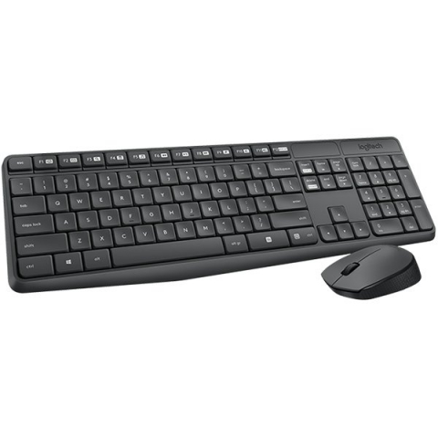 LOGITECH MK235 Wireless Combo - GREY - US INT'L [1]