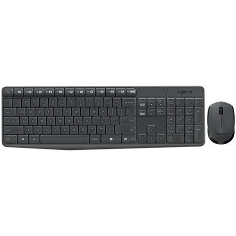 Periferice - LOGITECH MK235 Wireless Combo - GREY - US INT'L