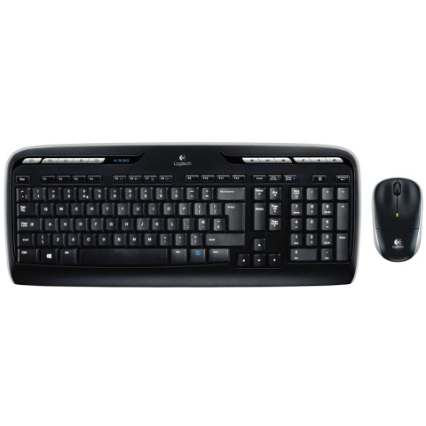 Periferice - LOGITECH MK330 Wireless Combo - BLACK - US INT'L