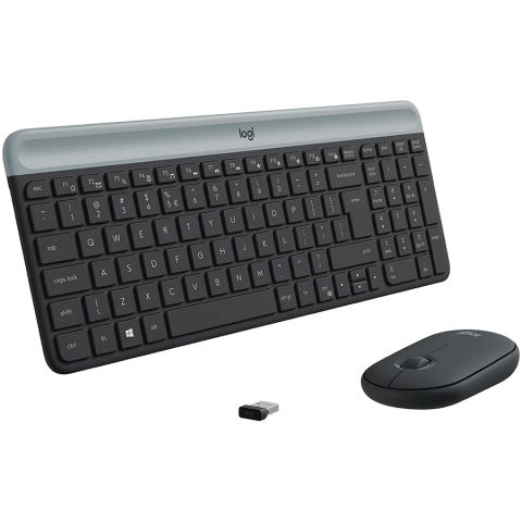 LOGITECH MK470 Slim Wireless Combo - GRAPHITE - US INT'L [3]