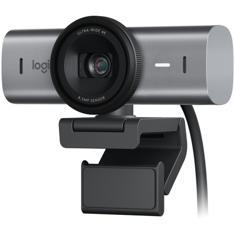 Periferice - LOGITECH MX Brio 4K Ultra HD Webcam - GRAPHITE - 2.4GHZ - EMEA28-935 - B2C