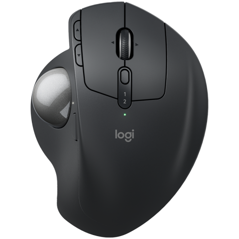 Periferice - LOGITECH MX Ergo S Advanced Wireless Trackball - GRAPHITE - 2.4GHZ/BT - EMEA28-935 - EMEA