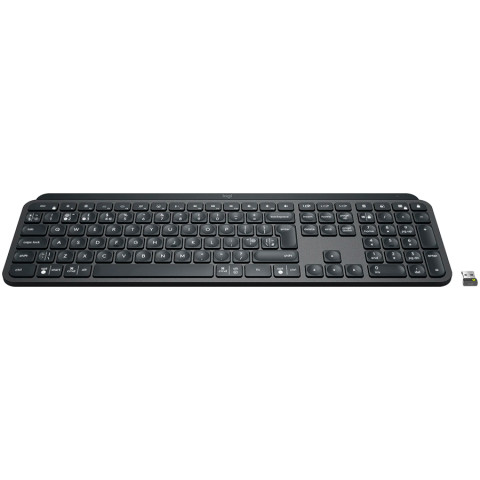 LOGITECH MX Keys Bluetooth Illuminated Keyboard - GRAPHITE- US INT'L - B2B [1]
