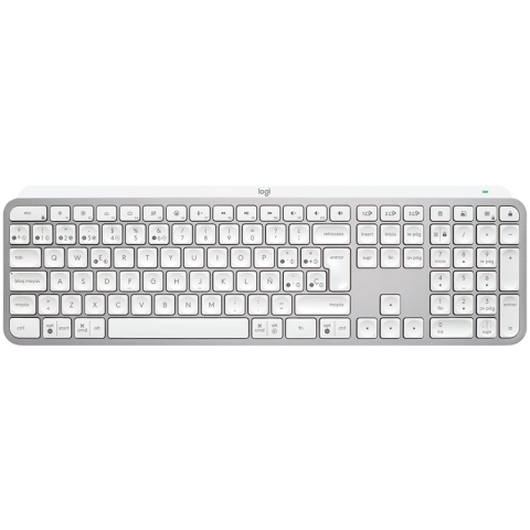 Periferice - LOGITECH MX Keys S Bluetooth Illuminated Keyboard - PALE GREY - US INT'L