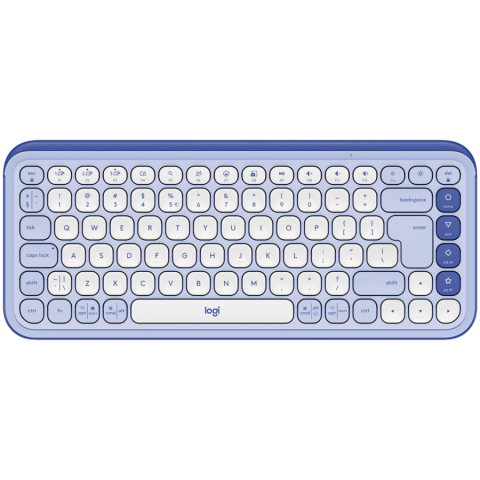 Mouse-uri - LOGITECH POP ICON KEYS - LILAC - US INT'L - BT - INTNL-973