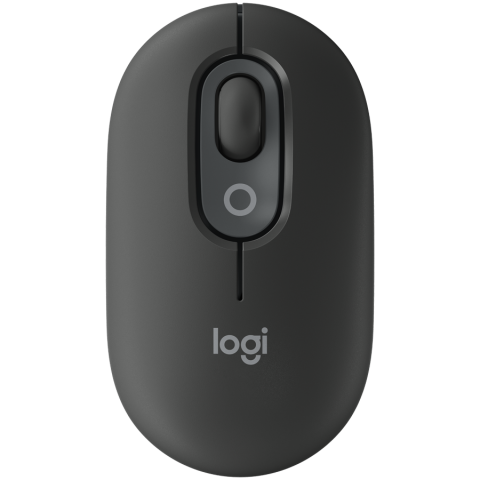 Periferice - LOGITECH POP Mouse with emoji - GRAPHITE - BT - EMEA28i-935 - FY25,TERRA