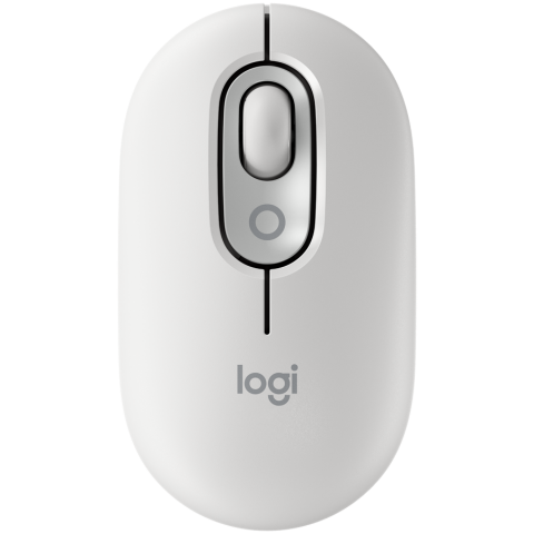 Periferice - LOGITECH POP Mouse with emoji - OFF-WHITE - BT - EMEA28i-935 - FY25,TERRA