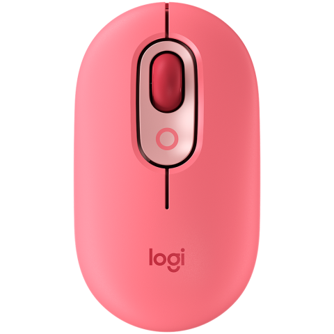 Mouse-uri - LOGITECH POP Mouse with emoji - ROSE - BT - EMEA28i-935 - FY25,TERRA