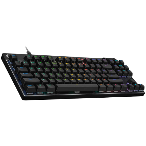 LOGITECH PRO X TKL RAPID Gaming Keyboard - BLACK - US INT'L - USB - EMEA28i-935 - LINEAR [1]