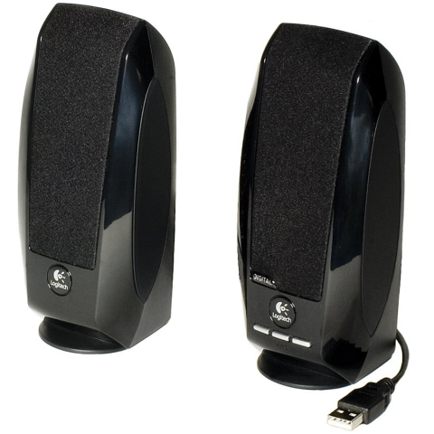 Periferice - LOGITECH S150 Stereo Speakers - BLACK - USB - B2B