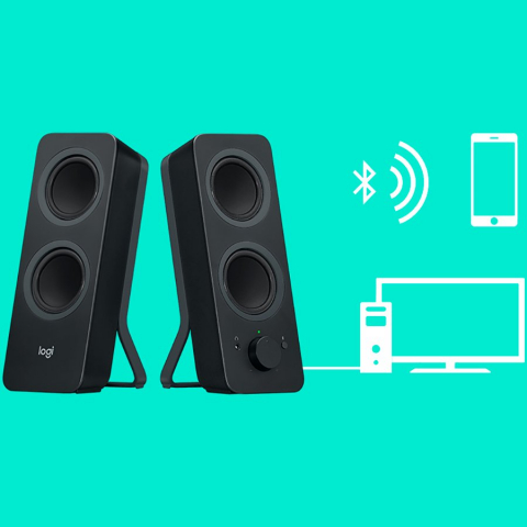 LOGITECH Z207 Bluetooth Stereo Speakers - BLACK [5]