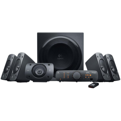 Echipamente multimedia - LOGITECH Z906 THX Surround Sound 5.1 Speakers - BLACK - 3.5 MM