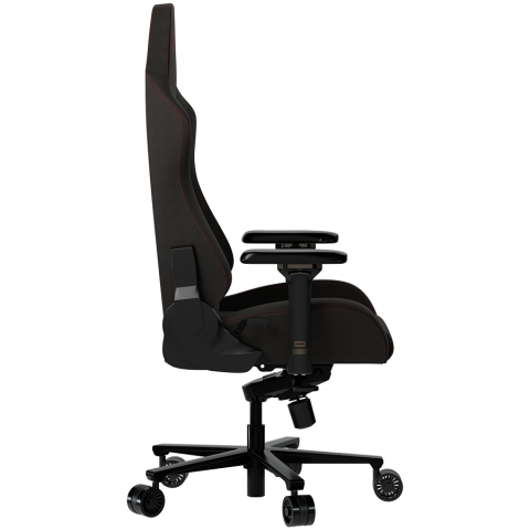 LORGAR Ace 422, Gaming chair, Anti-stain durable fabric, 1.8 mm metal frame, multiblock mechanism, 4D armrests, 5 Star aluminium base, Class-4 gas lift, 75mm PU casters, Black + red [2]