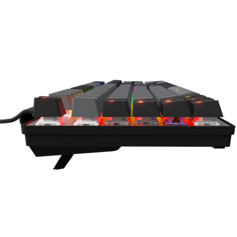LORGAR Azar 514, Wired mechanical gaming keyboard, RGB backlight, 1680000 colour variations, 18 modes, keys number: 104, 50M clicks, linear dream switches, spring cable up to 3.4m, ABS plastic+metal,  [4]