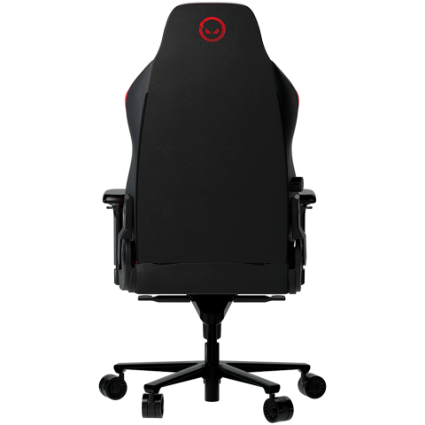 LORGAR Embrace 533, Gaming chair, PU eco-leather, 1.8 mm metal frame, multiblock mechanism, 4D armrests, 5 Star aluminium base, Class-4 gas lift, 75mm PU casters, Black + red [3]
