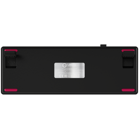 LORGAR KBP70MW, Wireless 65% Mechanical Gaming Keyboard Pro, Black/red, EN layout [8]
