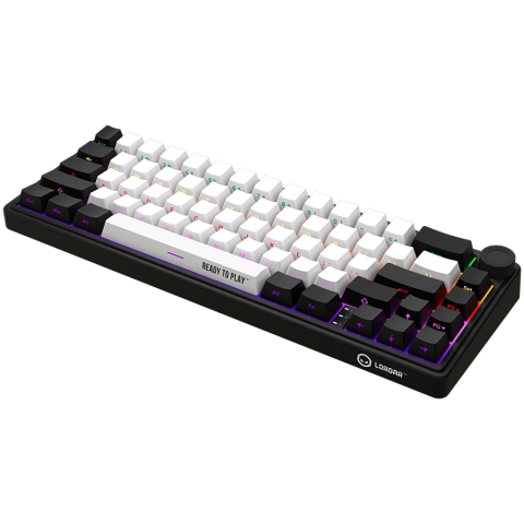 LORGAR KBP70MW, Wireless 65% Mechanical Gaming Keyboard Pro, Black/red, EN layout [6]