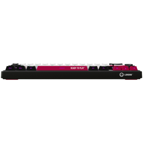 LORGAR KBP70MW, Wireless 65% Mechanical Gaming Keyboard Pro, Black/red, EN layout [5]