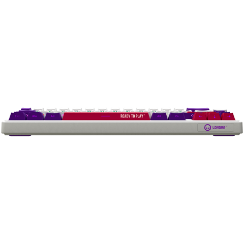 LORGAR KBP70MW, Wireless 65% Mechanical Gaming Keyboard Pro, White, EN layout [5]
