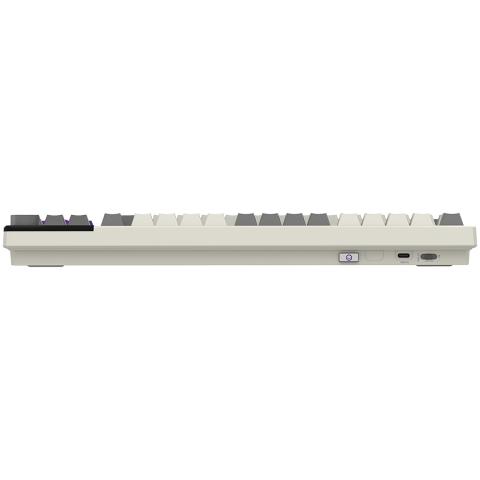 LORGAR KBP70TKLW, Wireless TKL Mechanical Gaming Keyboard Pro, Beige, EN layout [5]