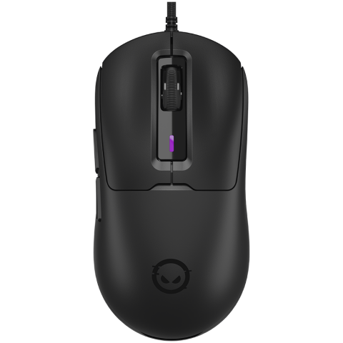 Jocuri si multimedia - LORGAR MSA10, Ultralight Wired Gaming Mouse Advanced, black