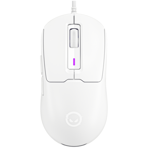 Jocuri si multimedia - LORGAR MSA10, Ultralight Wired Gaming Mouse Advanced, white