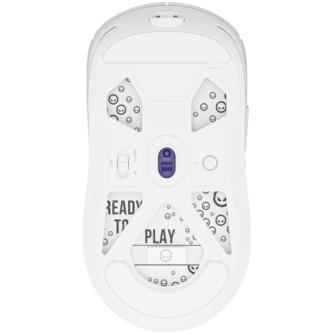 LORGAR MSA10W, Wireless Gaming Mouse Advanced, white [6]