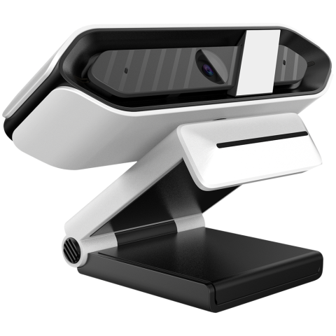 Cameră Web LORGAR Rapax 701 QHD 2K 60 FPS Autofocus USB-C Microfoane Stereo Alb LRG-SC701WT [4]