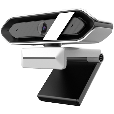 Cameră Web LORGAR Rapax 701 QHD 2K 60 FPS Autofocus USB-C Microfoane Stereo Alb LRG-SC701WT [3]