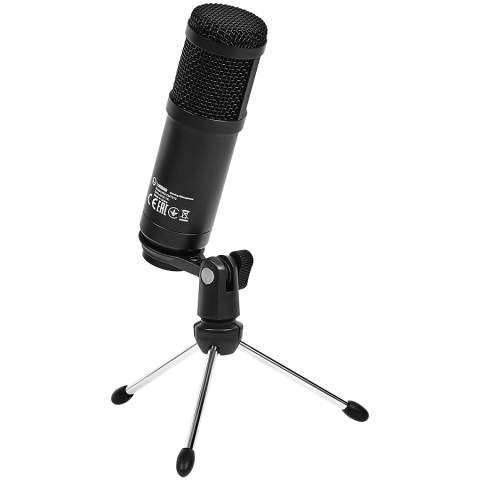 LORGAR Soner 313, Gaming Microphones, Black, USB condenser microphone with Volume Knob & Echo Kob, including 1x Microphone, 1 x 2.5M USB Cable, 1 x Tripod Stand, 1 x User Manual, body size: Φ47.4*158. [2]