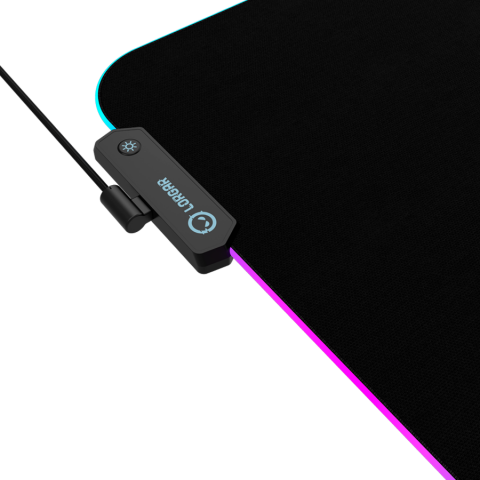 Lorgar Steller 919, Gaming mouse pad, High-speed surface, anti-slip rubber base, RGB backlight, USB connection, Lorgar WP Gameware support, size: 900mm x 360mm x 3mm, weight 0.635kg [1]