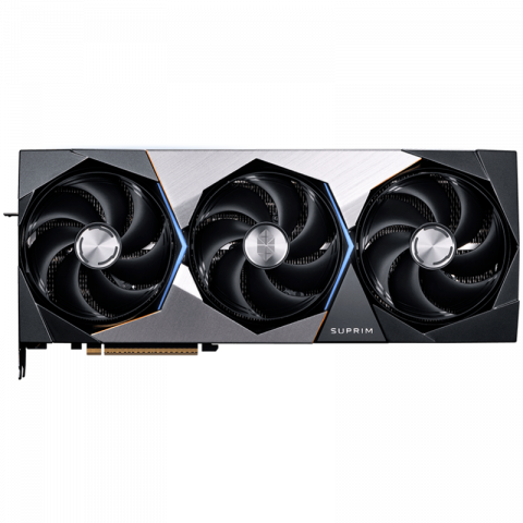 MSI Video Card Nvidia GeForce RTX 5090 32G SUPRIM SOC (32GB GDDR7/512bit, PCI-E Gen 5 x16, 3xDP, 1xHDMI, Recommended PSU 1000W, 3 fans) [1]