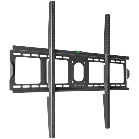 Monitoare/Televizoare - ONKRON Fixed TV Wall Mount for 55 to 100-inch Flat Panel TVs Digital Panels 75 kg, Black