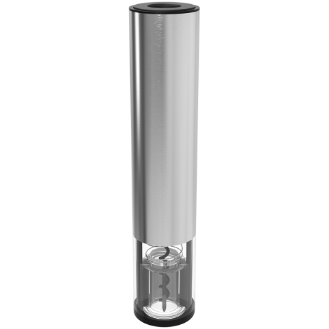 Prestigio Garda, smart wine opener, simple operation with 2 buttons, aerator, vacuum stopper preserver, foil cutter, opens up to 50 bottles wihout recharging, premium design, 500mAh battery, Dimension [4]