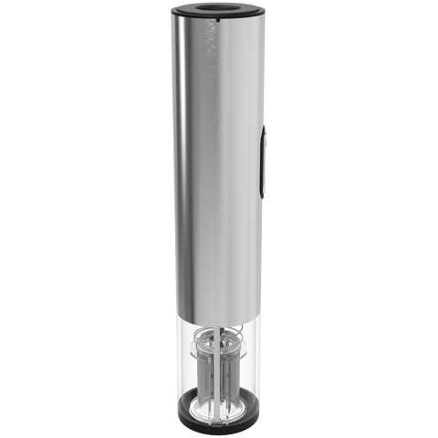 Prestigio Garda, smart wine opener, simple operation with 2 buttons, aerator, vacuum stopper preserver, foil cutter, opens up to 50 bottles wihout recharging, premium design, 500mAh battery, Dimension [5]