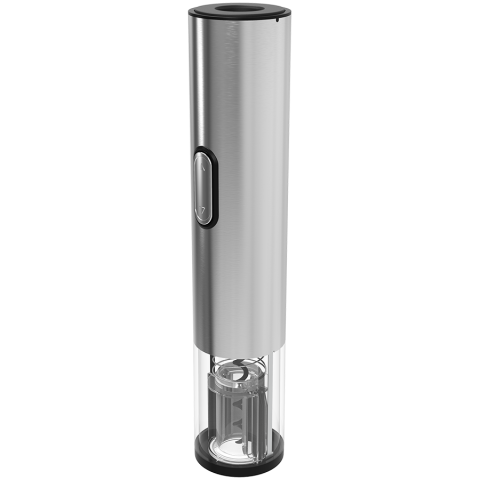 Prestigio Garda, smart wine opener, simple operation with 2 buttons, aerator, vacuum stopper preserver, foil cutter, opens up to 50 bottles wihout recharging, premium design, 500mAh battery, Dimension [3]