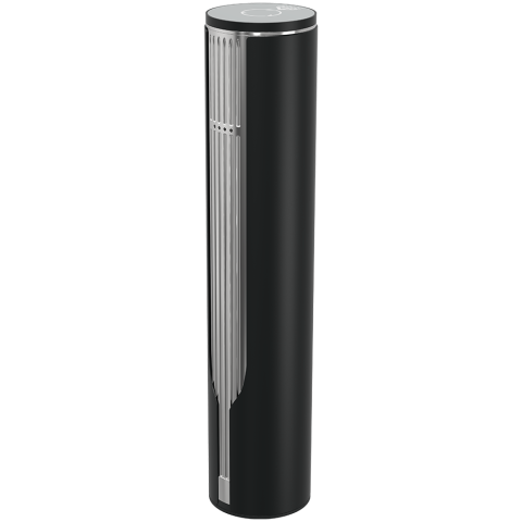 Prestigio Maggiore, smart wine opener, 100% automatic, opens up to 70 bottles without recharging, foil cutter included, premium design, 480mAh battery, Dimensions D 48*H228mm, black + silver color. [9]