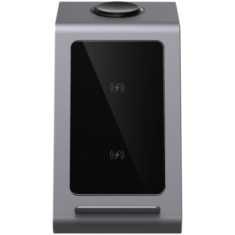 Prestigio ReVolt A9, 3-in-1 wireless charging station for Samsung smartphone, Galaxy Watch, Galaxy Buds and other Android devices, wireless output for phone 7.5W/10W, wireless output for earphones 5W, [1]