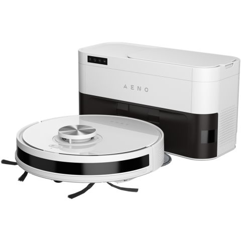 Aspiratoare/Aspiratoare inteligente - Robot Cleaner w/Dust Collector, white, 2in1 and dust tank, 4000pa, 3200mAh battery