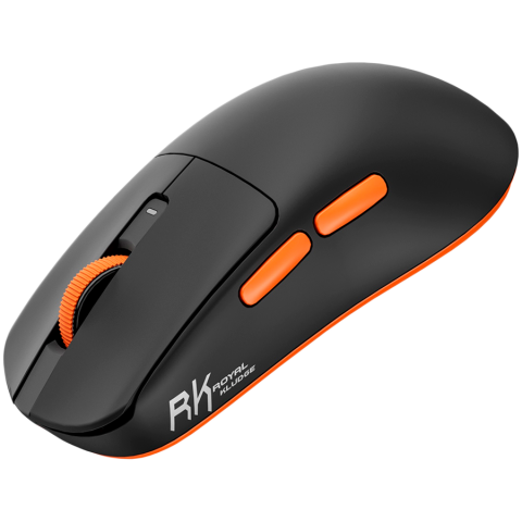 ROYAL KLUDGE M30 Black Orange Gaming Mouse PAW 33111K [1]