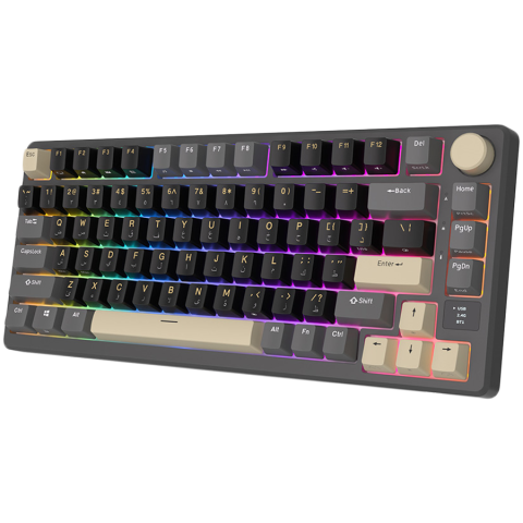 ROYAL KLUDGE RK-M75 Phantom Gaming Keyboard Brown switch [1]