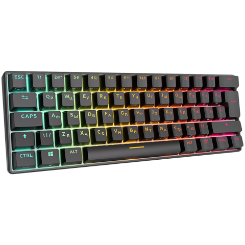 ROYAL KLUDGE RK61 Black Gaming Keyboard Red switch [1]