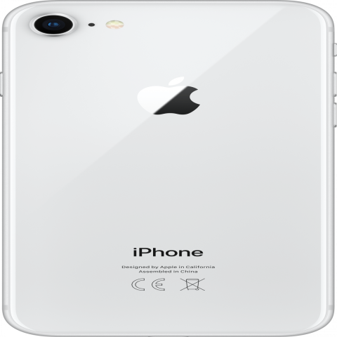 Smartphone APPLE iPhone 8 64GB Silver, Grade A+, Used [6]