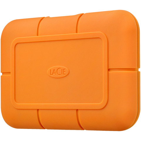 SSD - SSD Extern LaCie Rugged Pro 1TB, THUNDERBOLT 3 (2800MB/s) + USB 3.1 Gen2, FireCuda NVMe inside, IP67-rated dust and water resistance, IP67, 3-meter drop and 2-ton car crush resistance, Rescue Data Rec