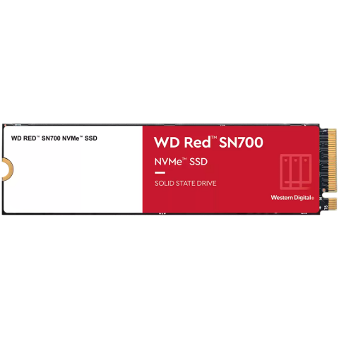 SSD - SSD NAS WD Red SN700 500GB M.2 2280-S3-M PCIe Gen3 x4 NVMe, Citire/Scriere: 3430/2600 MBps, IOPS 420K/380K, TBW: 1000