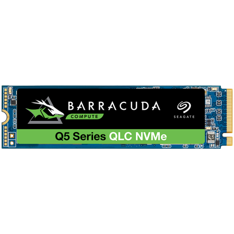 SSD - SSD SEAGATE BarraCuda Q5 500GB M.2 2280-S2 PCIe Gen3 x4 NVMe 1.3, Read/Write: 2300/900 MBps, TBW 119
