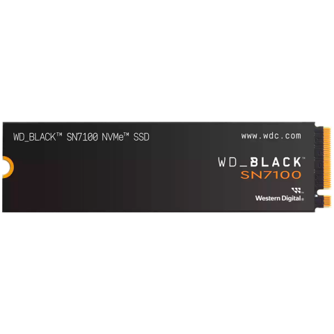 SSD - SSD WD Black SN7100 500GB M.2 2280 PCIe Gen4 x4 NVMe, Read/Write: 6800/5800 MBps, IOPS 760K/1200K, TBW: 300